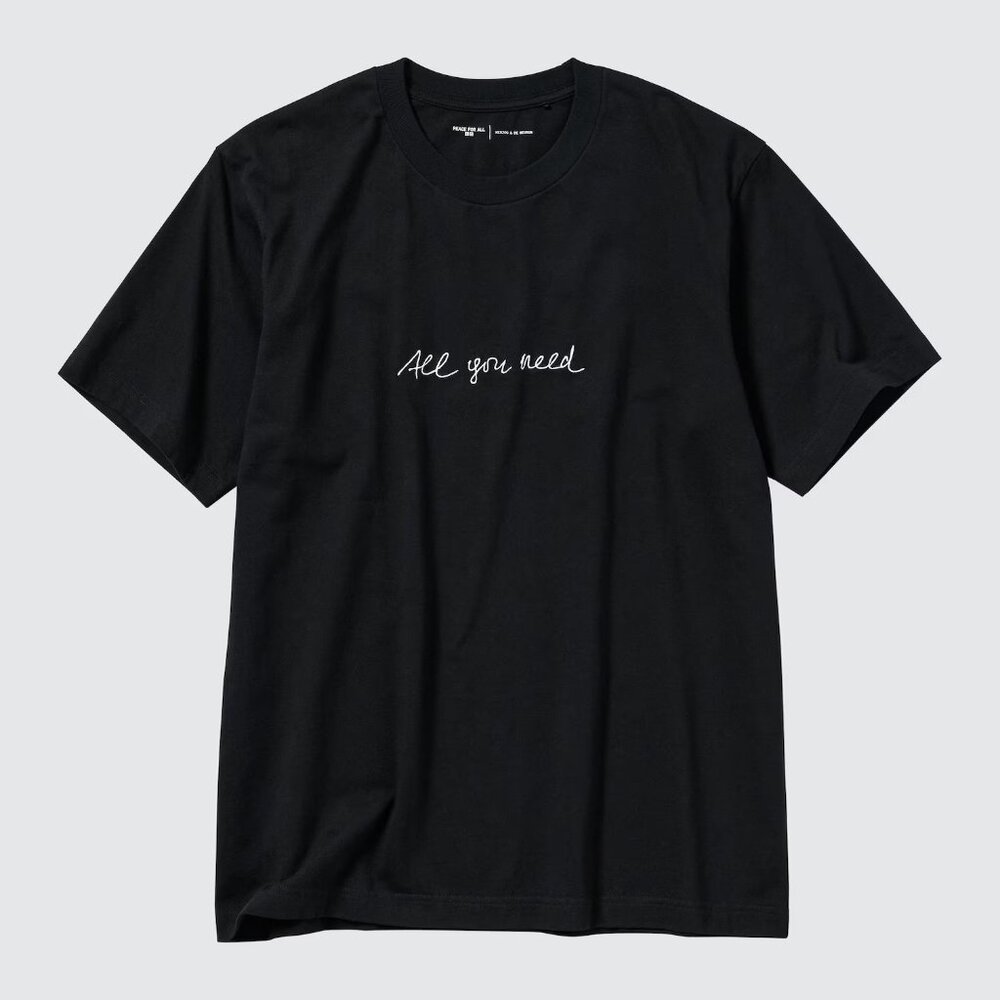 Uniqlo PEACE FOR ALL Graphic T-Shirt | Herzog & de Meuron, Size M